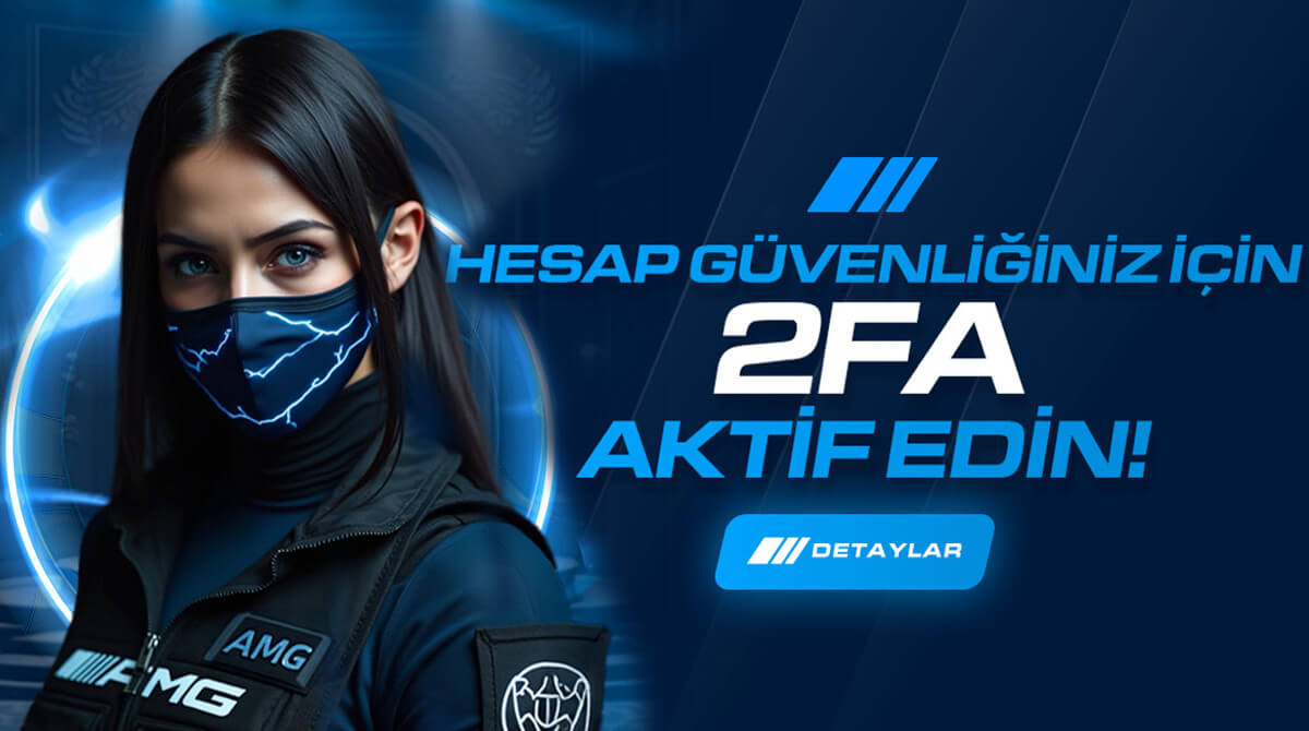 amgbahis iki adımlı doğrulama